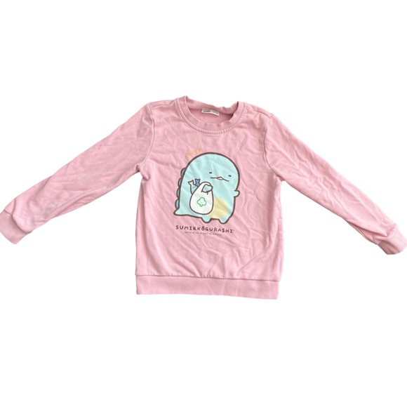Sumikko Gurashi long sleeve crewneck top bundle (2 pieces) - size 8 - Picture 2 of 5